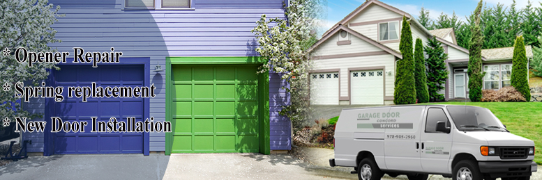 Garage Door Repair Concord, MA | 978-905-2960 | Same Day Service